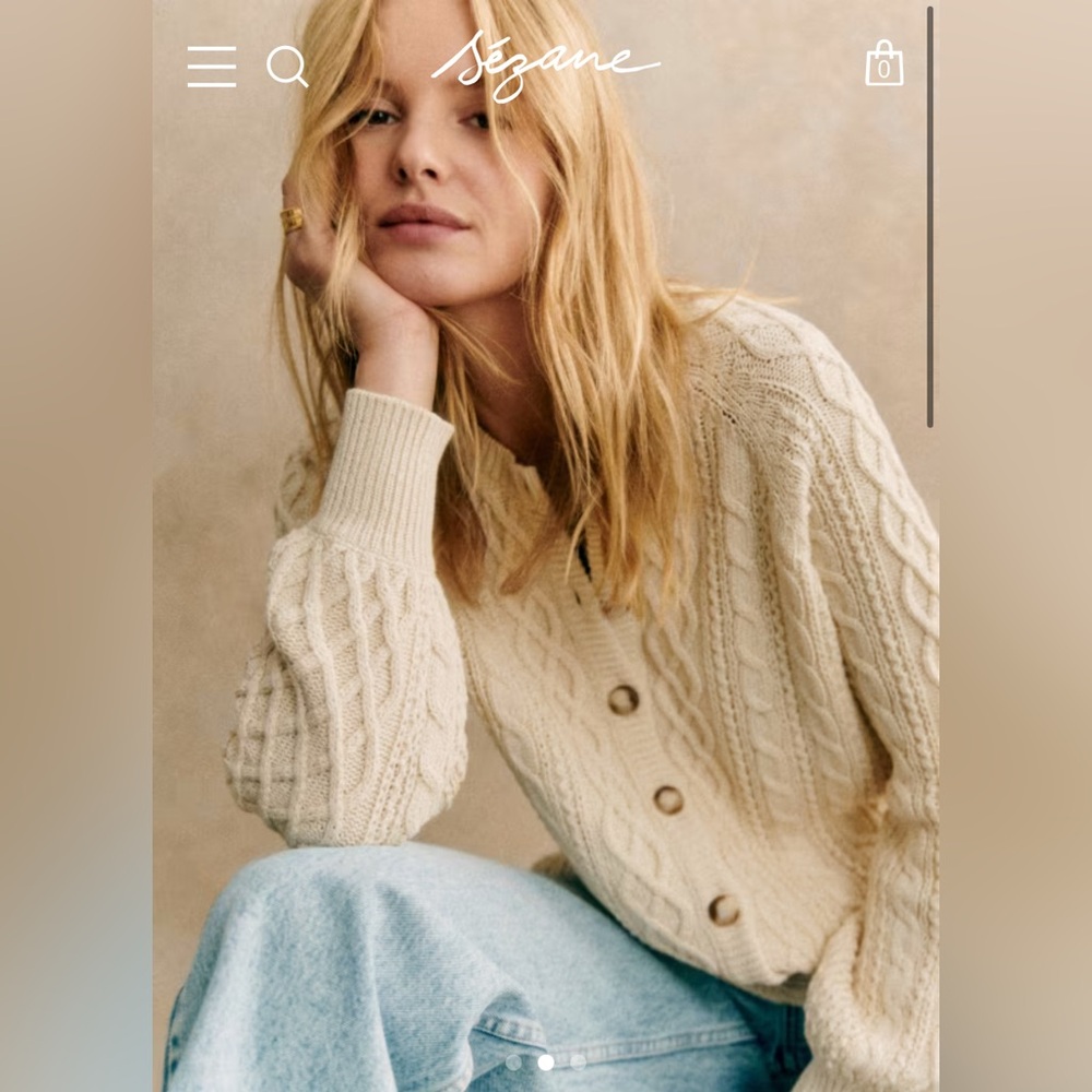 Sezane Angie Cardigan